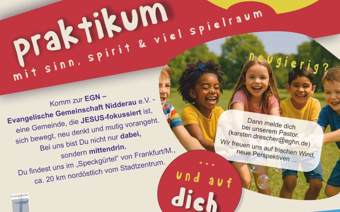 Praktikum mit Sinn, Spirit & viel Spielraum