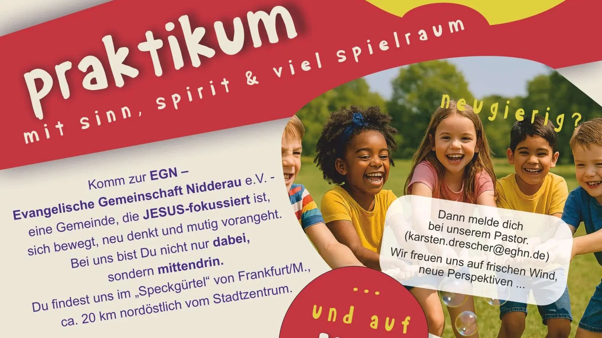 Praktikumsstelle frei