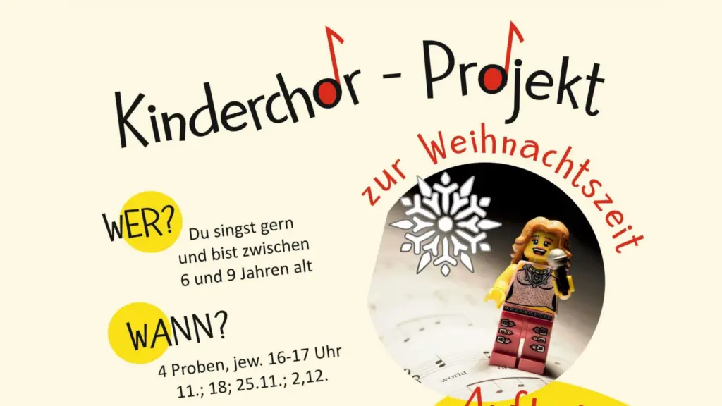 Kinderchorprojekt zum 2. Advent