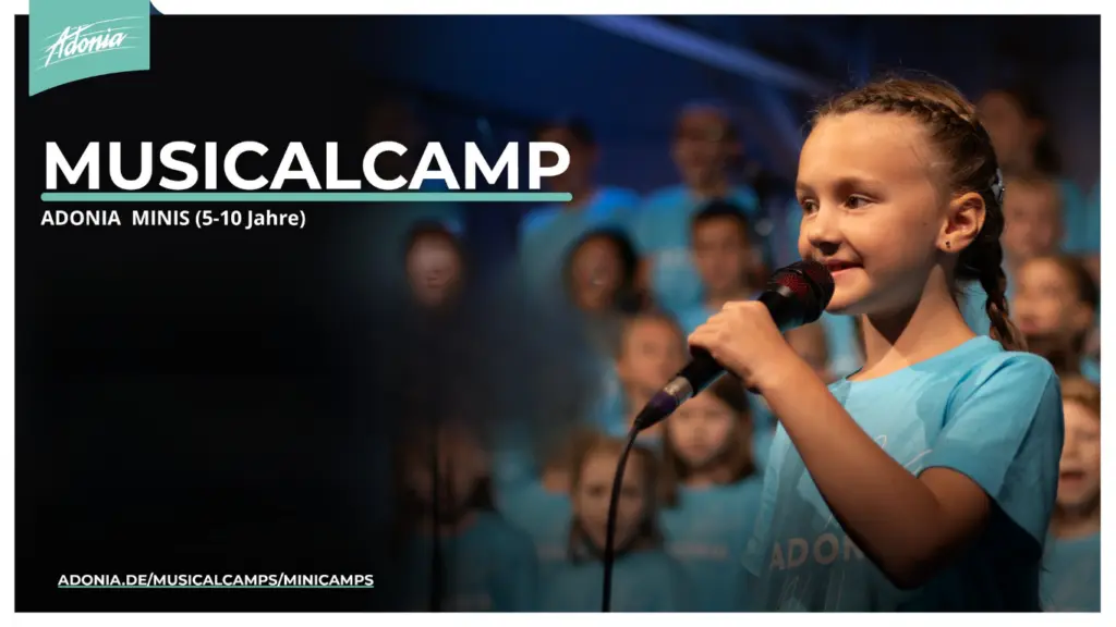 Musicalcamp für Kinder von 5-10 Jahren