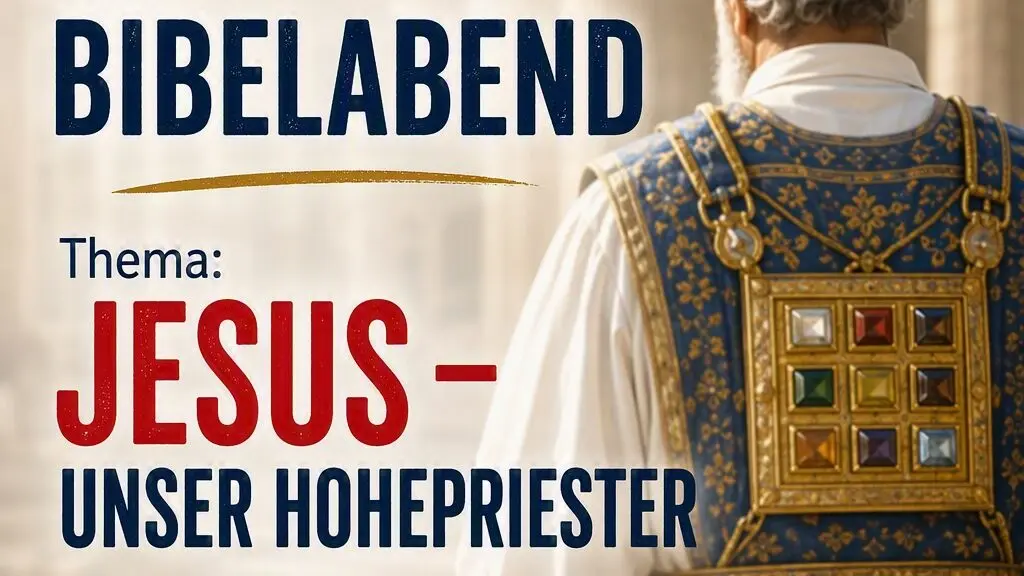 Bibelabend: Jesus – Unser Hohepriester
