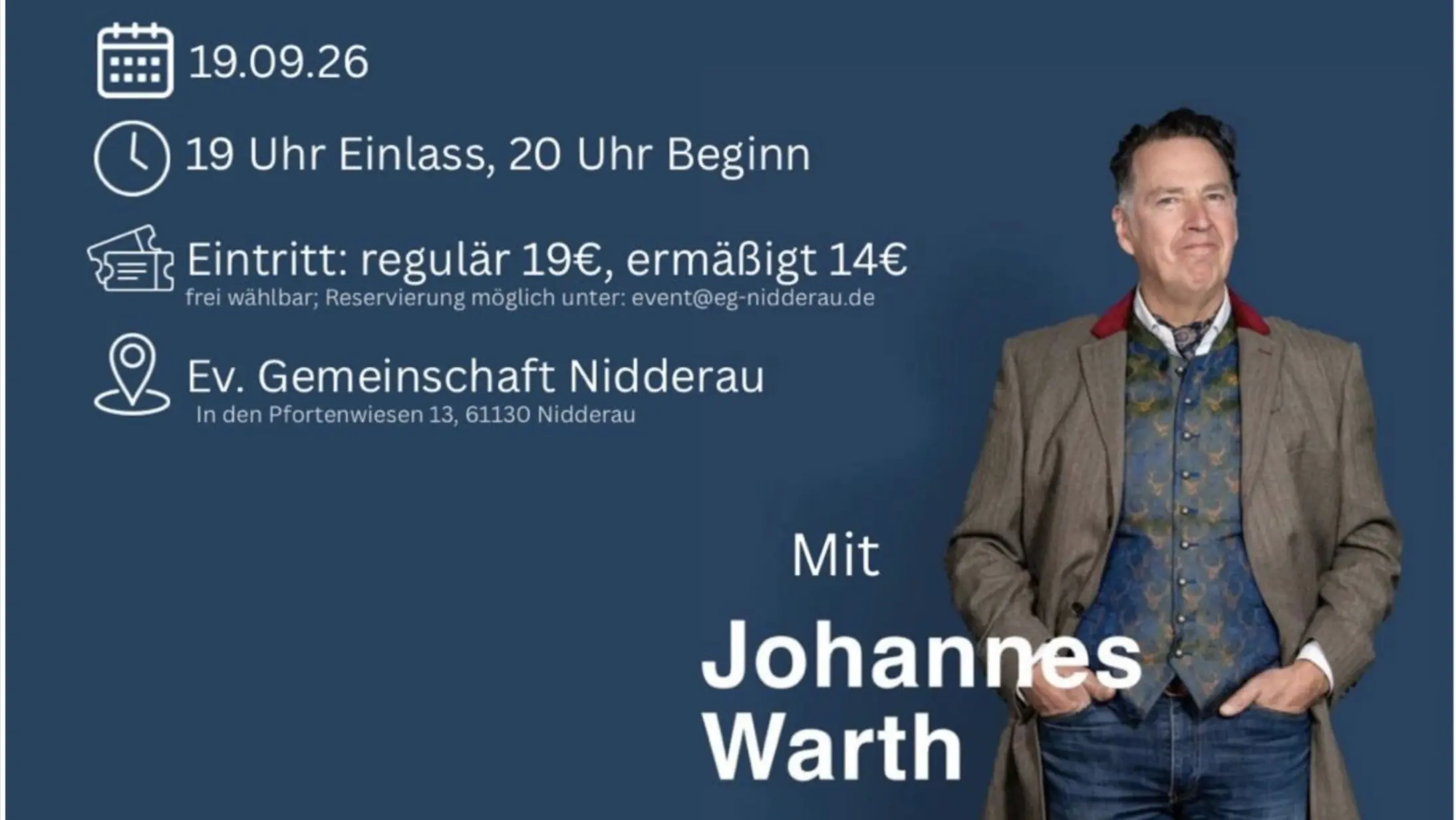 Johannes Warth: Lebensqualität