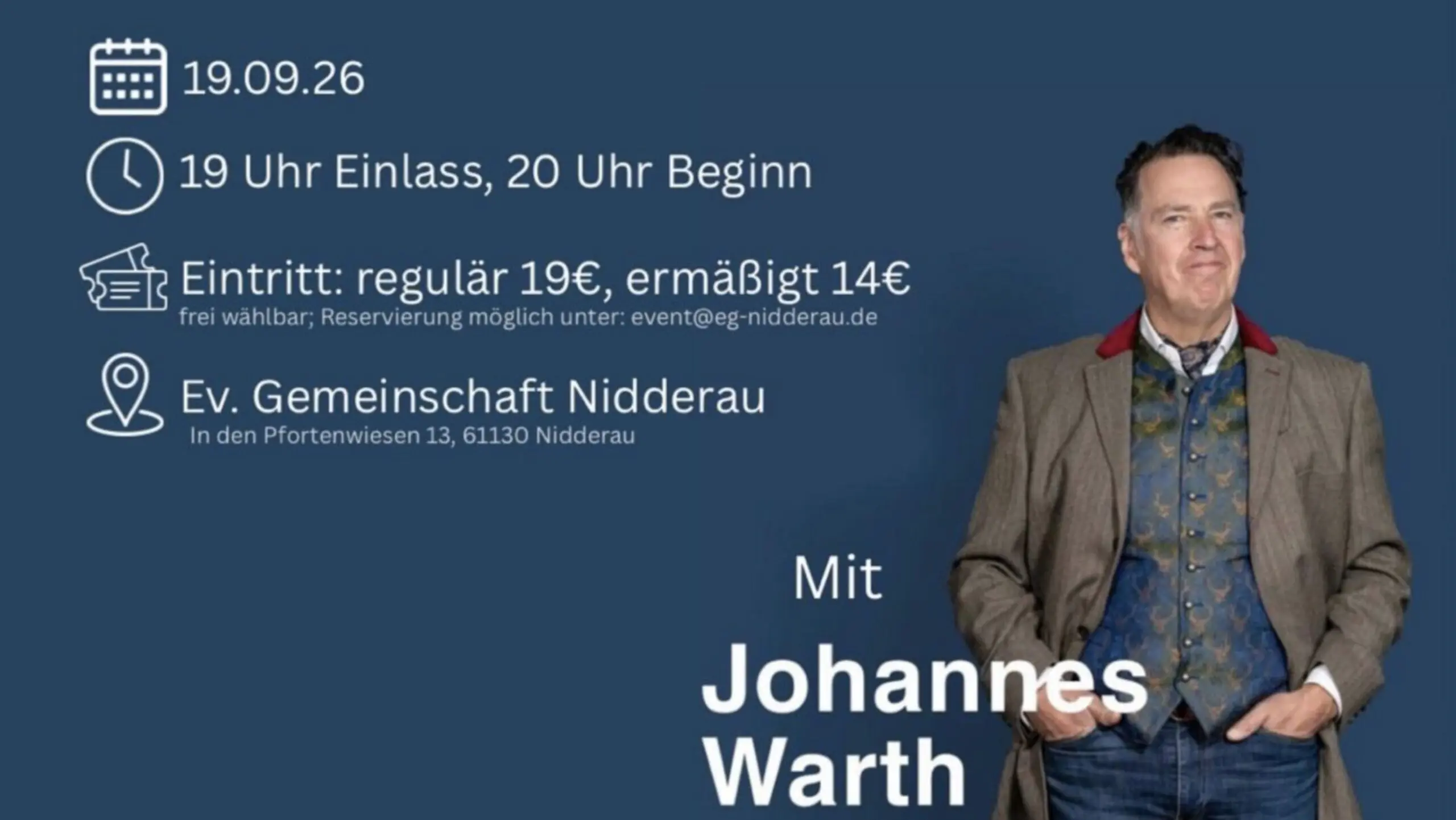 Johannes Warth: Lebensqualität